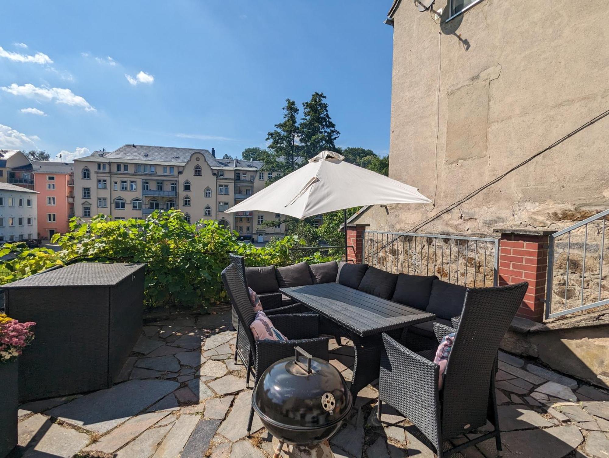 F4 - Urlaubsmagie - Grosse Wohnung Fuer Bis Zu 10 Personen Sebnitz Exterior foto