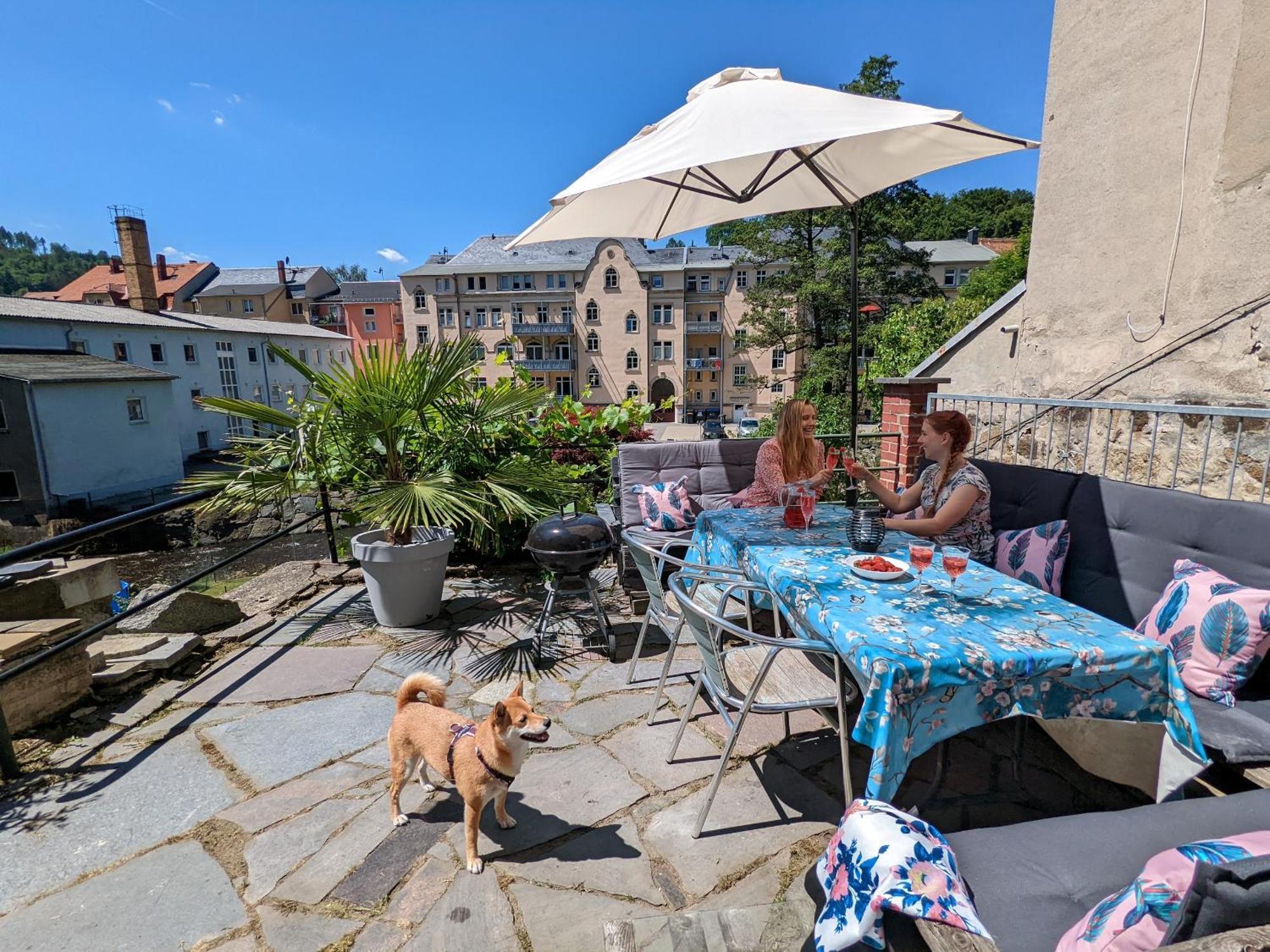 F4 - Urlaubsmagie - Grosse Wohnung Fuer Bis Zu 10 Personen Sebnitz Exterior foto