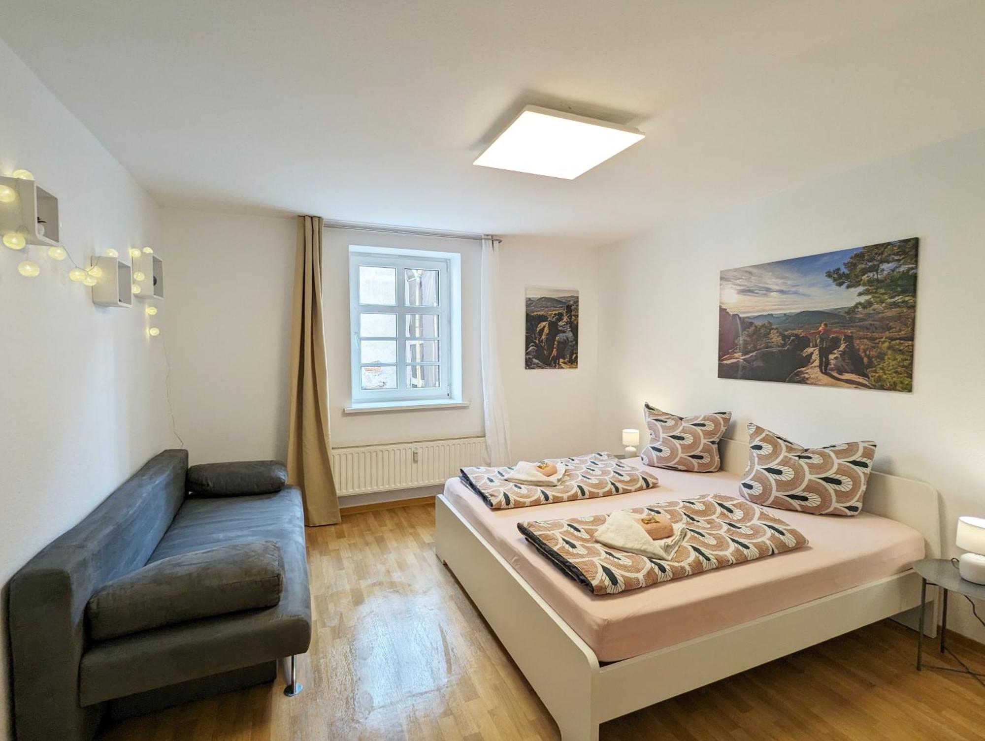 F4 - Urlaubsmagie - Grosse Wohnung Fuer Bis Zu 10 Personen Sebnitz Exterior foto